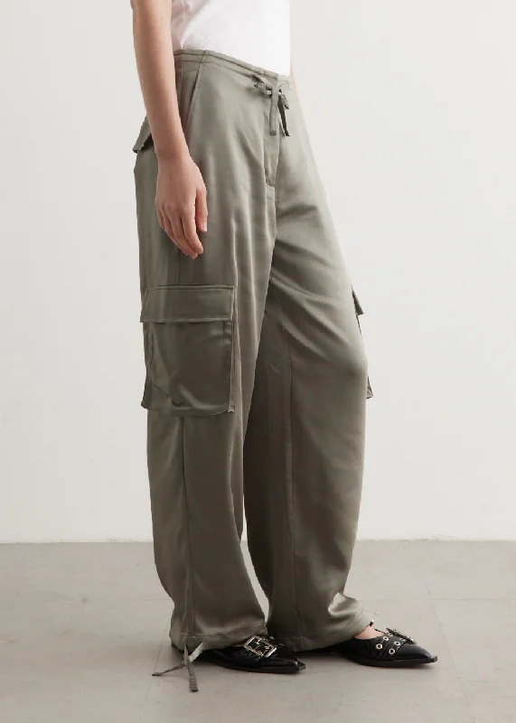 Fremont Satin Cargo Pants