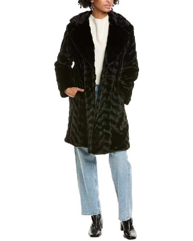 Via Spiga Double-Breasted Coat