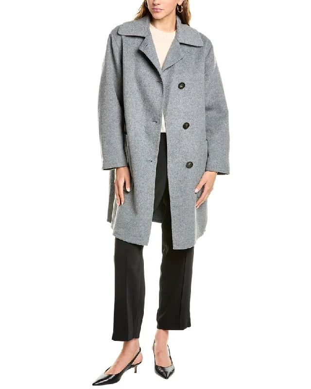 Vince Wool-Blend Car Coat