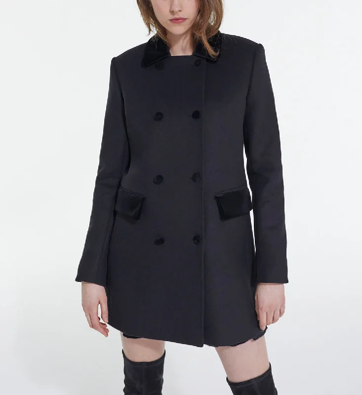 Wool And Cashmere Coat