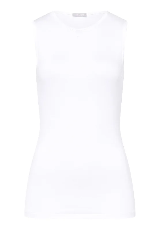 Soft Touch Built Up Tank Top | White 71261-101