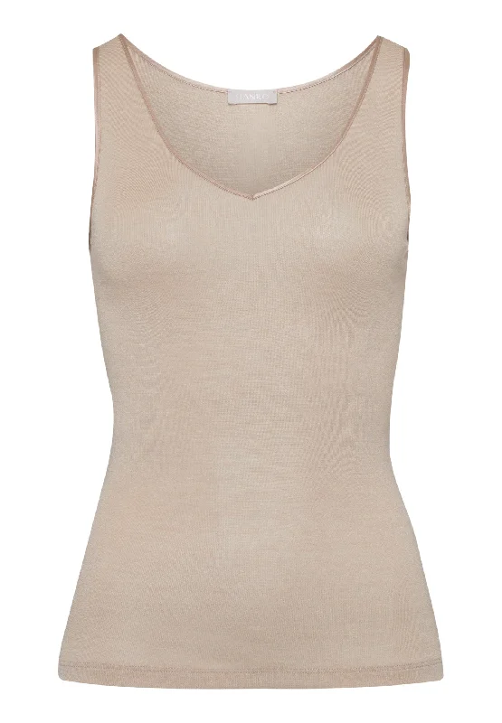 Woolen Silk W Wool And Silk V-Neck  Tank Top | Safari 71416-2806