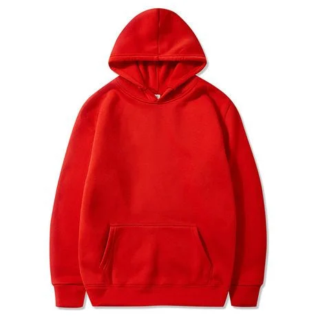 Basic Hoodies Red