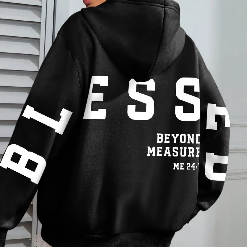 Blessed hoodie oversized