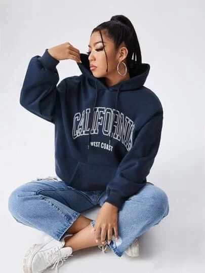 California hoodie oversized