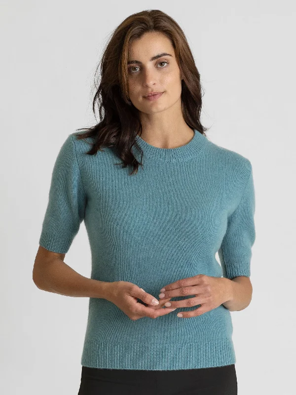 Cashmere sweater "Sofia sweater" - arctic