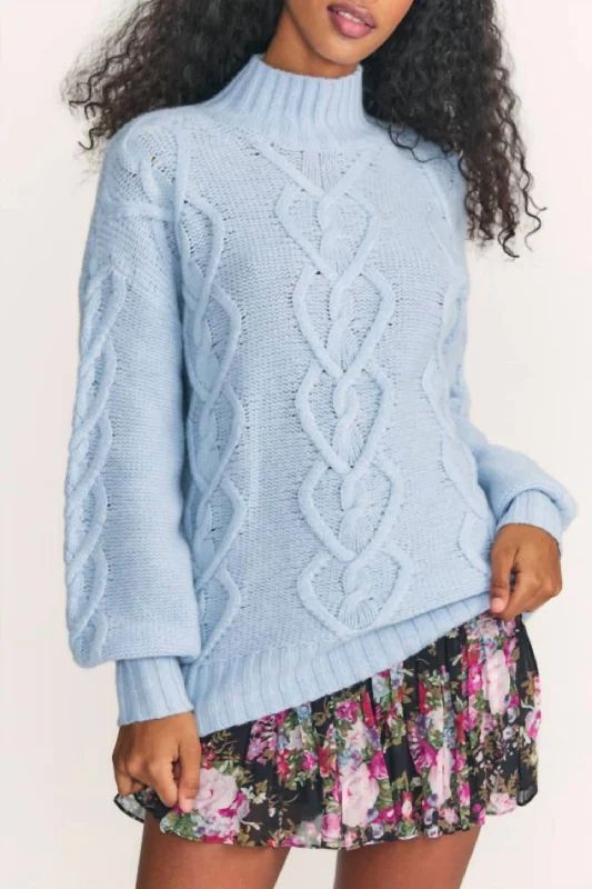 Izia Pullover In Blue Haze