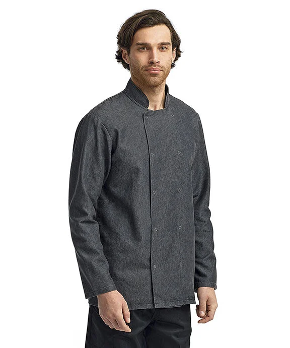 RP660 - Artisan Collection by Reprime Unisex Denim Chefs Coat