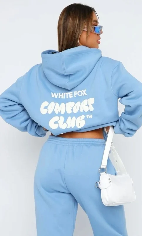 Women Set Winter Light Blue