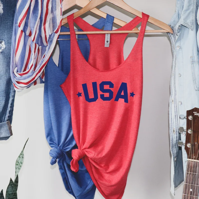 USA • Racerback Tank