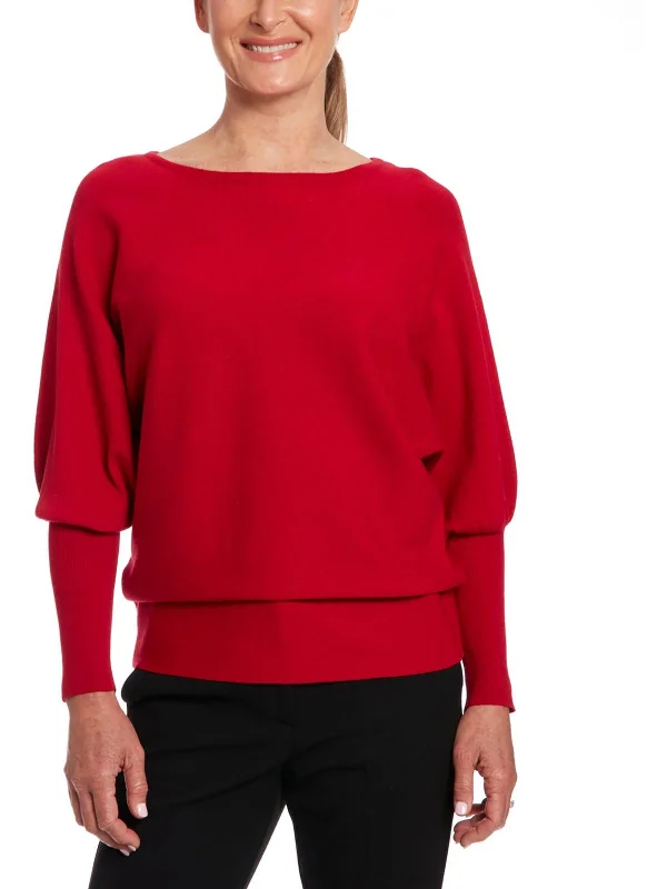 Womens Solid Pullover Sweater