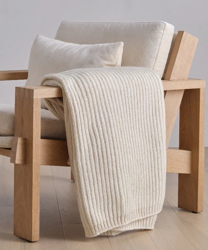 Wool Fisherman Throw