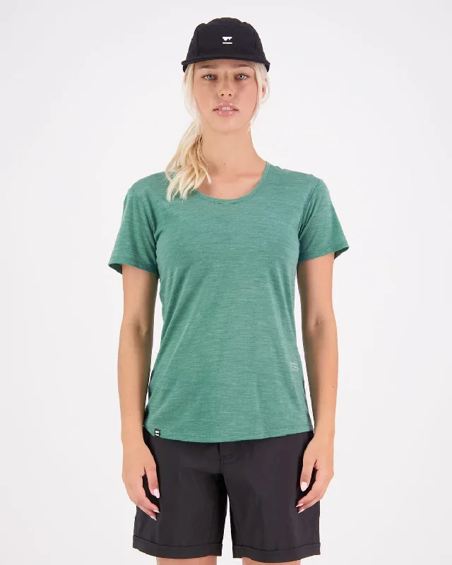 Zephyr Merino Tencel™ T-Shirt - Smokey Green