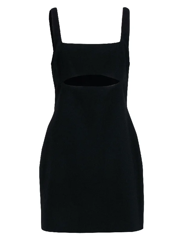 Off - the - Shoulder Women Dress for a Romantic and Feminine Look Off - the - Shoulder Women Dress for a Romantic and Feminine Look Halston - Black Sleeveless Mini Dress w/ Bust Cutout Sz 12