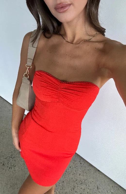 Ruffled Women Dress with Multiple Layers for a Playful and Girly Style Ruffled Women Dress with Multiple Layers for a Playful and Girly Style Lift You Up Strapless Mini Dress Chilli